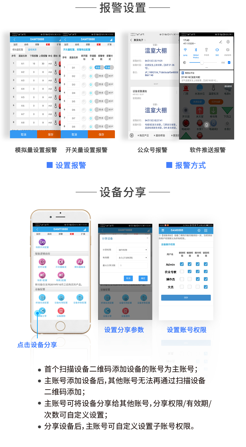 云平臺 GPRS-0808 遠程智能控制器 操作流程、AI配置、數據查詢