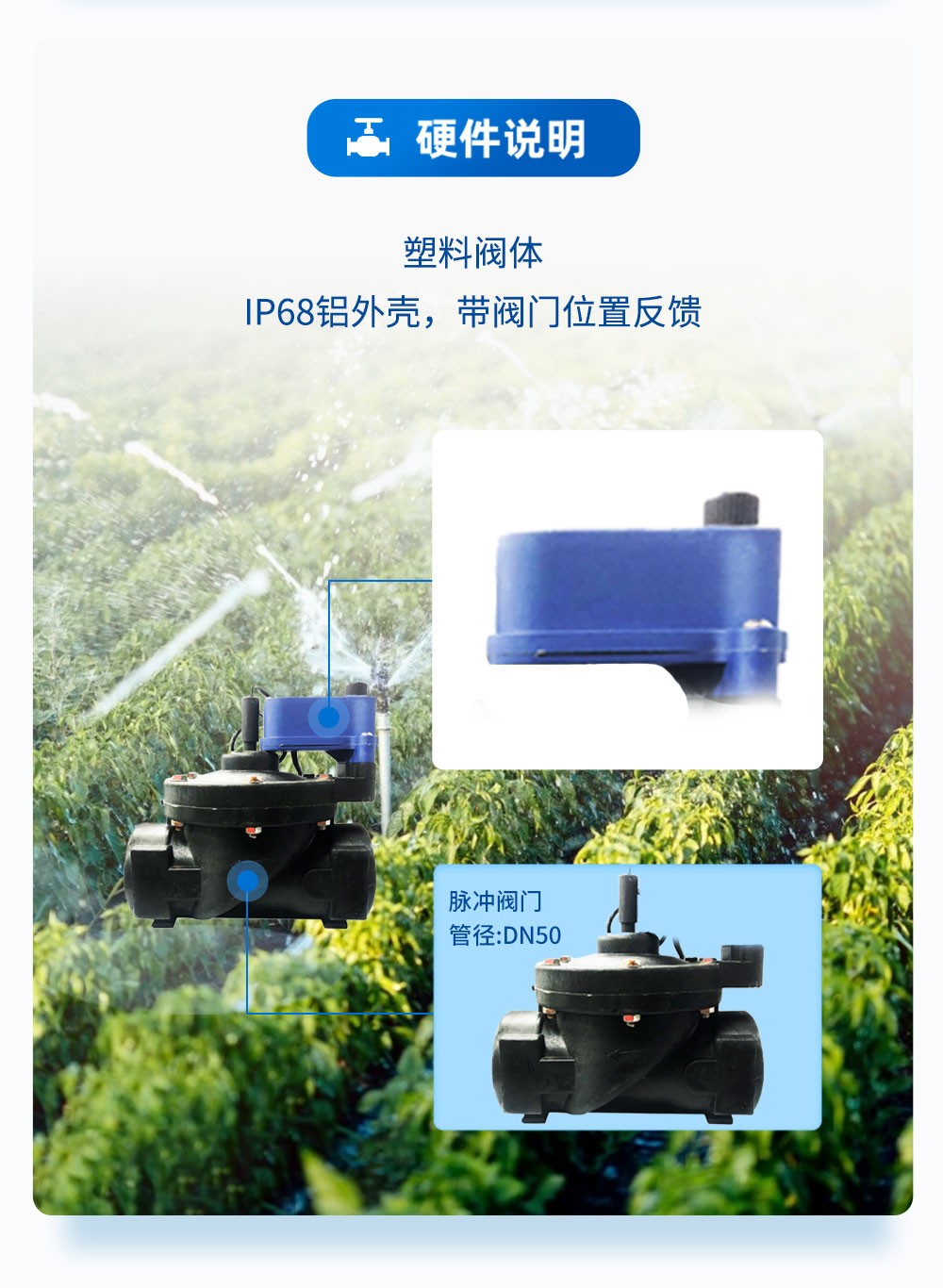 7.2V|DN50電動(dòng)蝶閥硬件說(shuō)明