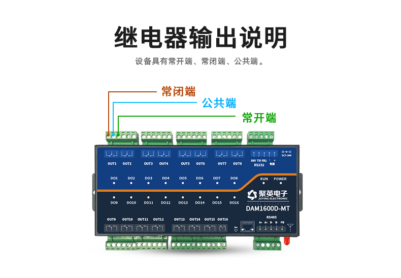 LoRa1600D-MT LoRa無線測(cè)控模塊輸出說明