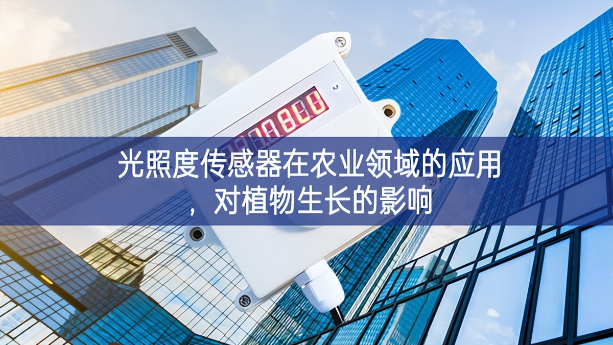 光照度傳感器在農(nóng)業(yè)領(lǐng)域的應(yīng)用，對(duì)植物生長(zhǎng)的影響