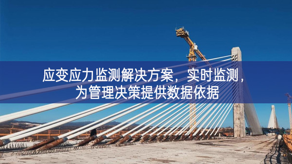 　應(yīng)變應(yīng)力監(jiān)測(cè)解決方案，實(shí)時(shí)監(jiān)測(cè)，為管理決策提供數(shù)據(jù)依據(jù)