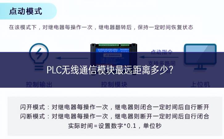 PLC無(wú)線(xiàn)通信模塊最遠(yuǎn)距離多少?