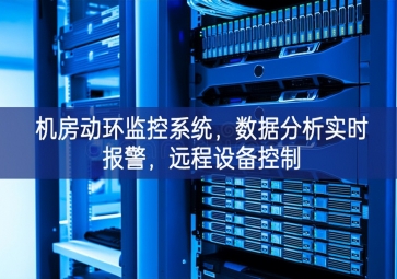 機(jī)房動(dòng)環(huán)監(jiān)控系統(tǒng)，數(shù)據(jù)分析實(shí)時(shí)報(bào)警，遠(yuǎn)程設(shè)備控制