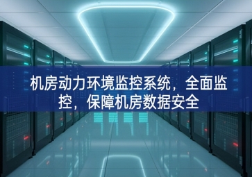 機(jī)房動力環(huán)境監(jiān)控系統(tǒng)，全面監(jiān)控，保障機(jī)房數(shù)據(jù)安全