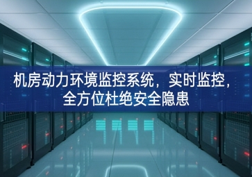 機房動力環(huán)境監(jiān)控系統(tǒng)，實時監(jiān)控，全方位杜絕安全隱患