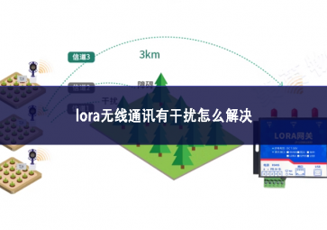 lora無(wú)線(xiàn)通訊有干擾怎么解決